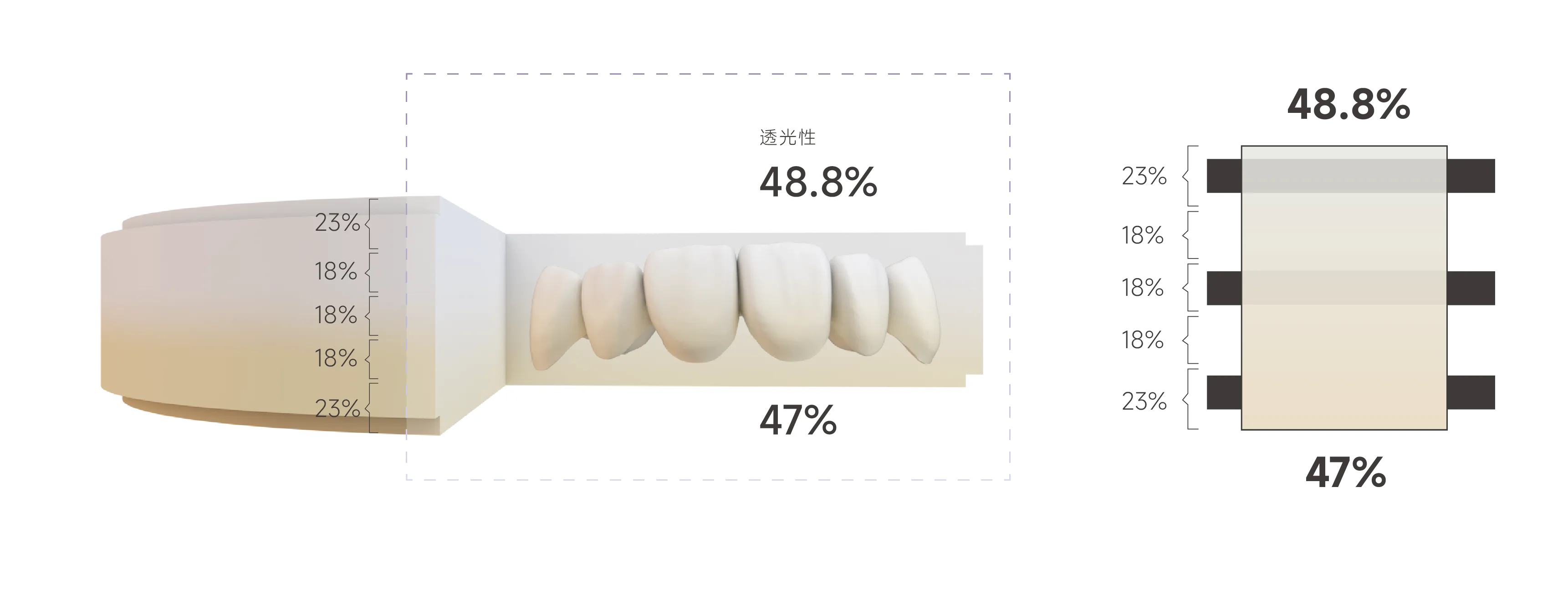 高度模擬天然牙